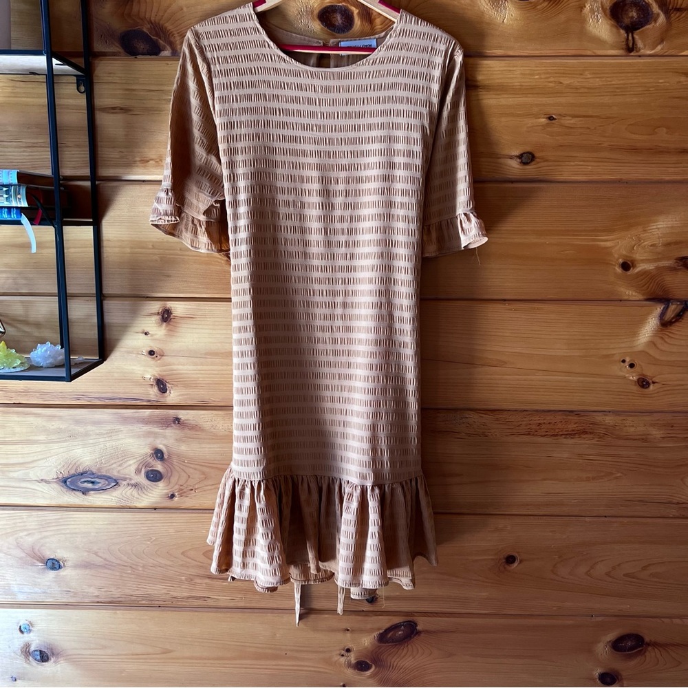 Textured feminine boutique dress